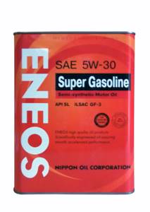 Моторное масло Eneos Super Gasoline Semi-Synthetic SAE 5w30, 4л